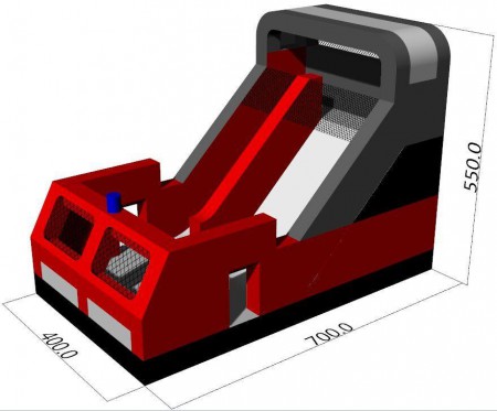 Skluzavka "HASIČSKÉ AUTO" - ATRAKCE JESENÍK